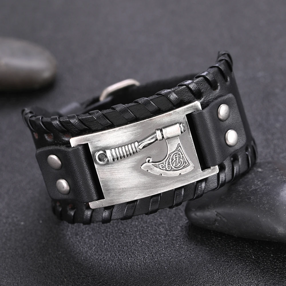 Skyrim славянские топор Perun металлические изделия соединитель подвески кожаный