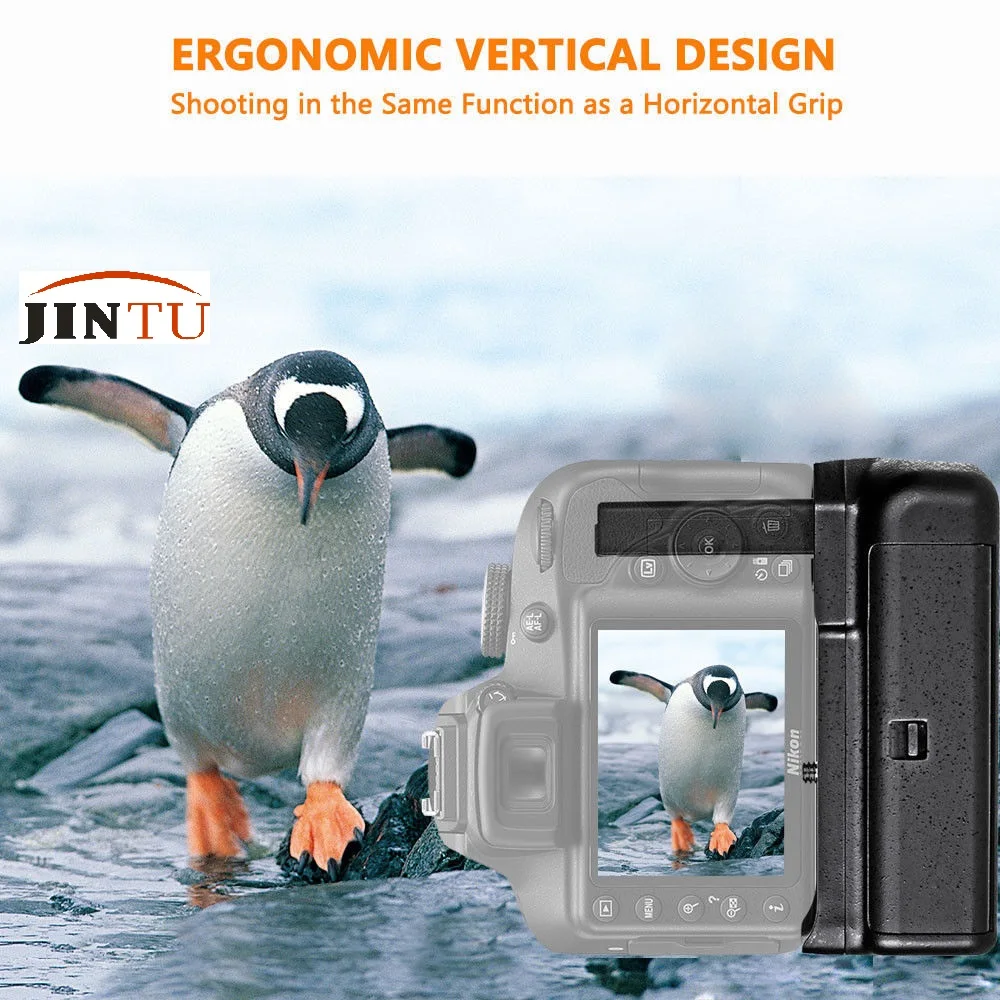 JINTU Pro Батарейная ручка для цифровой однообъективной зеркальной камеры Canon EOS 550D