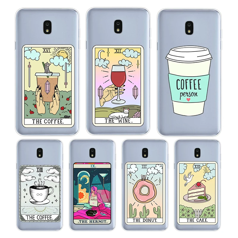 

Art Pizza Coffee For Samsung Galaxy J8 J7 Duo J6 J5 Prime J4 Plus J3 J2 Core 2018 2017 2016 Phone Case Cover