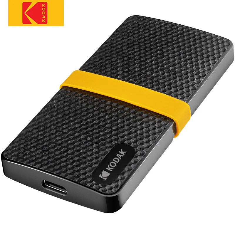 Kodak X200 внешний SSD жесткий диск 120 ГБ 256 512 Портативный Внешний 1 ТБ hdd для ноутбука с