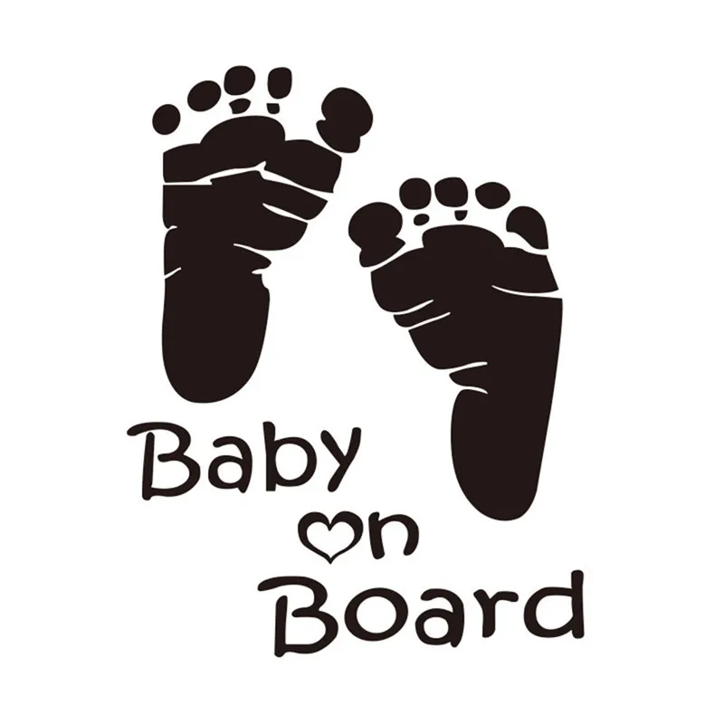 Popular Baby On Board Vinyl Car Graphics Window Vehicle Sticker Decal Decor Auto Rearview Mirror For Motorcycle #0812 | Дом и сад