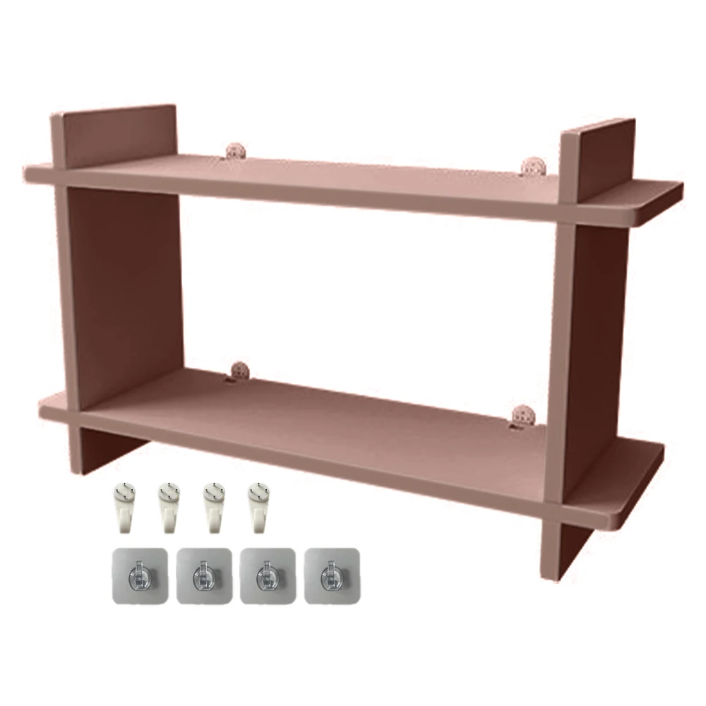 

Wall Rack Shelves Floating Wall Holder Organizer Grid Display Case Home Decor Wall Shelves For Bathroom Kitchen Bedroom