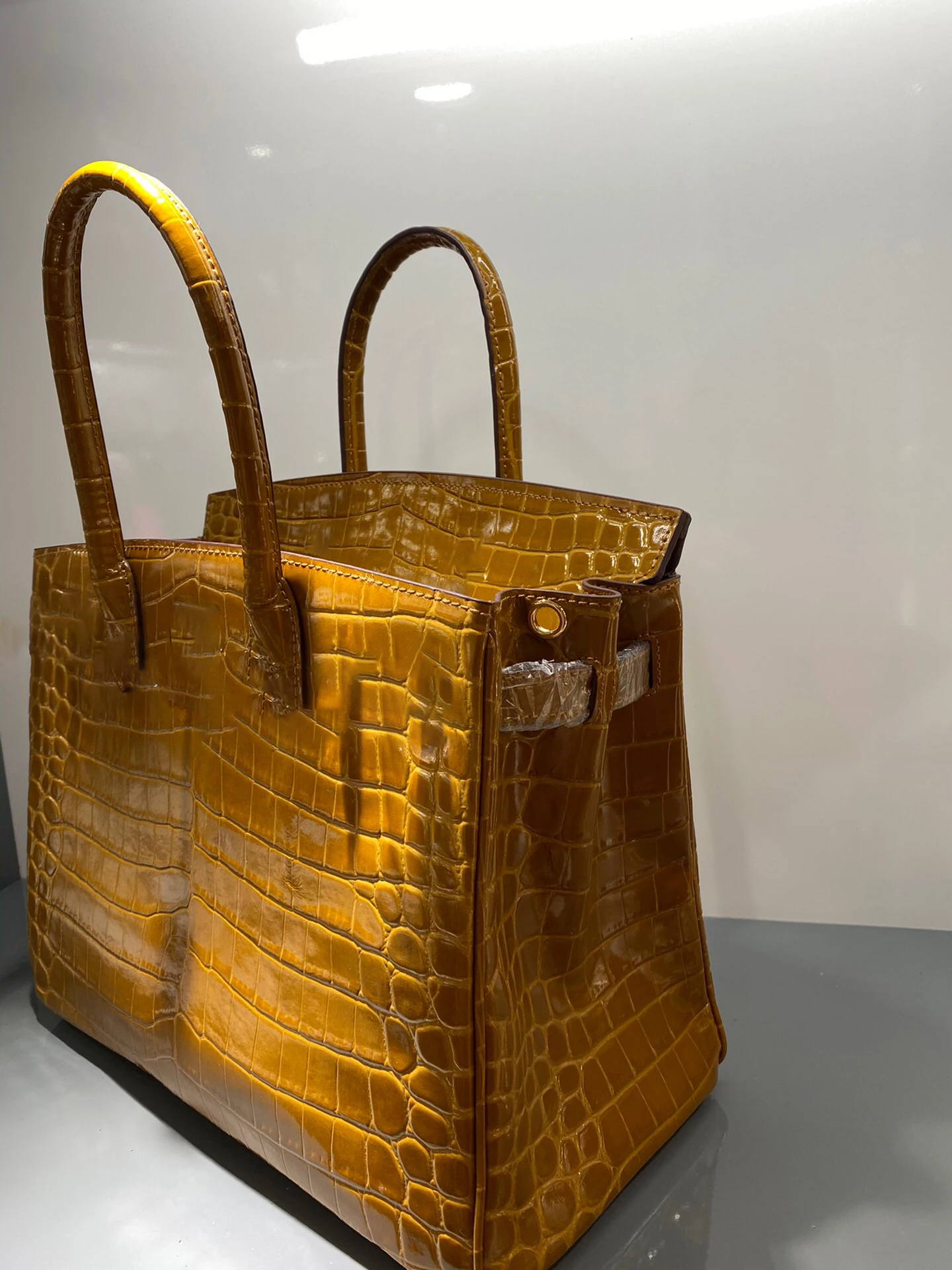 

free shipping 2020the new style fashion alligator genuine cow leather women handbag one shoulder bag crossbody bag 8 color 2size