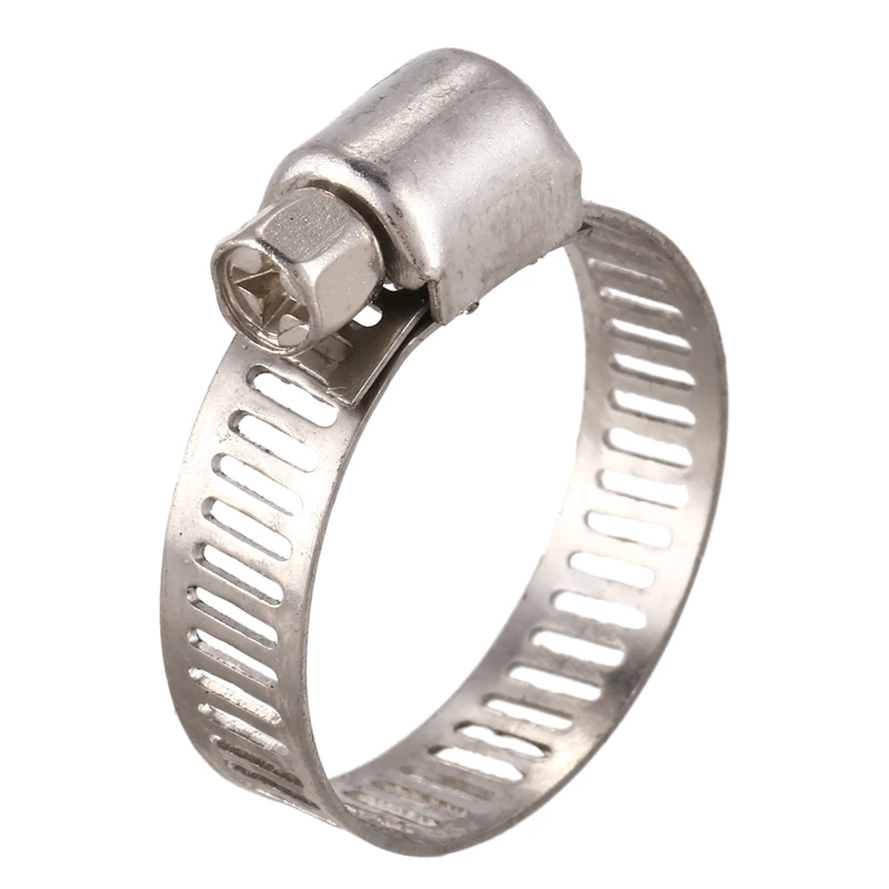 5 шт регулируемые хомуты для шланга с червячным приводом зажимом 19 мм-29 мм |