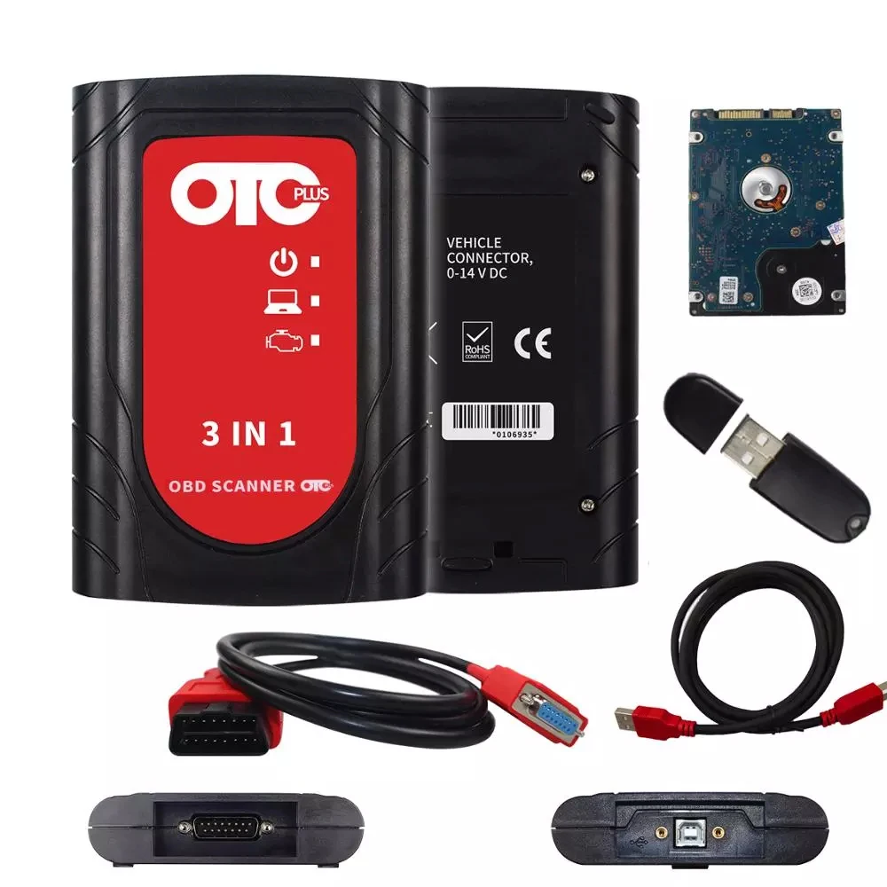 Лучший OTC-сканер для Toyota V16.00.017 Techstream GTS TIS3 OTC PLUS 3 в 1 Nissan/Vol OBD2 диагностический