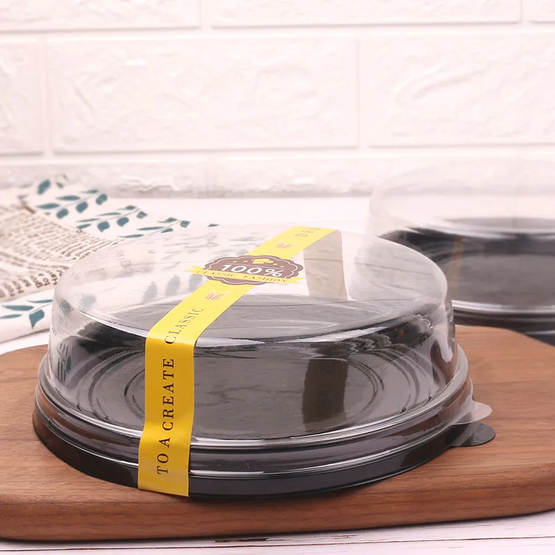 50 шт. Кондитерская обертка для выпечки 5 дюймов прозрачная светильник коробка