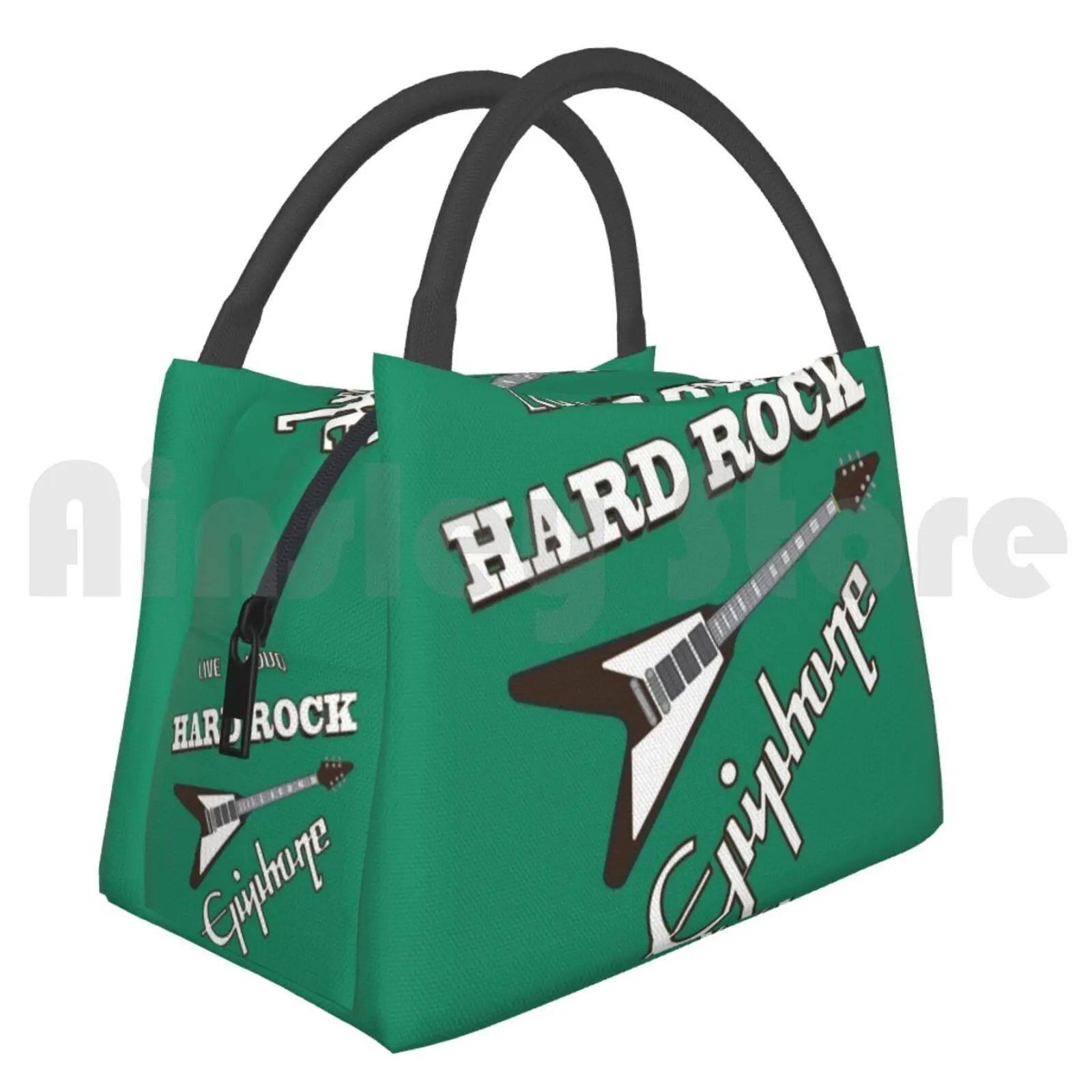 Сумка-холодильник для ланча пикника жесткий рок живая и Громкая гитара Epiphone