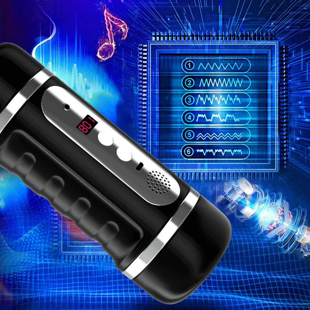 Мужской мастурбатор с автоматическим счетчиком тренажер для глаз чашка моющий