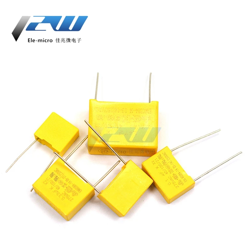 

20pcs/lot Safety capacitor X2 275V 0.1uF 0.22 0.68uf 104K 0.22 0.47 1uf 1.2uf