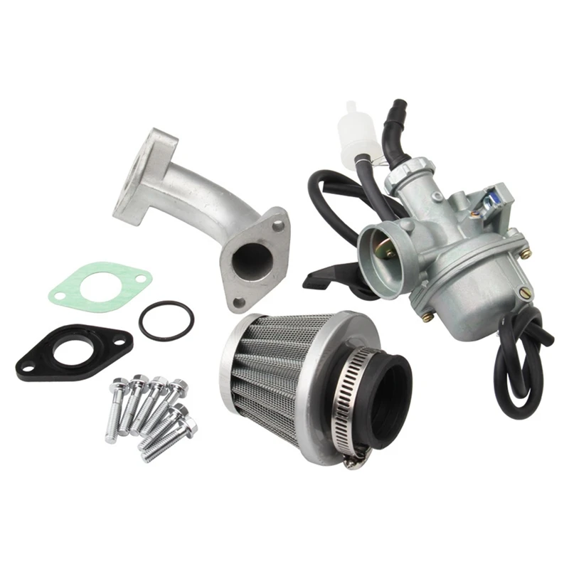 

Motorcycle Carburetor Suitable for ATV 110Cc 125Cc PZ22 22mm Carb Carburetor Intake Pipe Air Filter