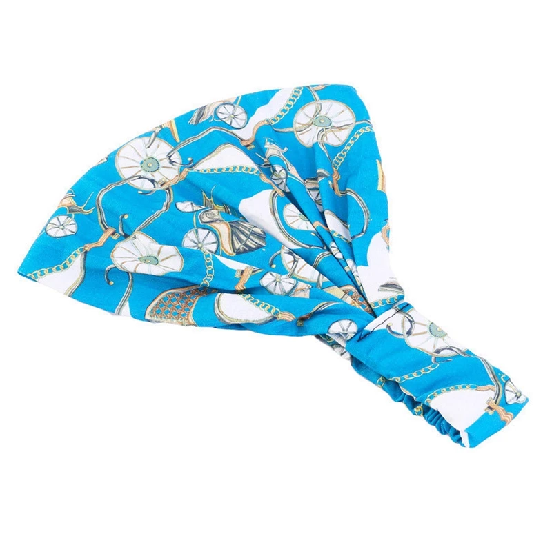 

Bohemia Wide Cotton Stretch Women Headbands Headpiece Headwrap Turban Headwear Bandage Hair Bands Bandana Muslim Hijab Scarf