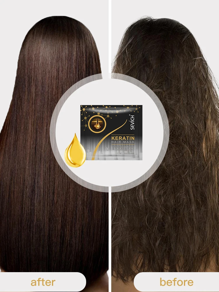 3/10 шт. белка маска для волос с витамином Е кокосовое масло ухода за волосами в