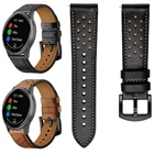 Спортивный кожаный ремешок для Garmin CAME GarminMove 3 GarminActive S Vivoactive 4 4S ремешок для браслета 20 мм 22 мм ремешок для часов