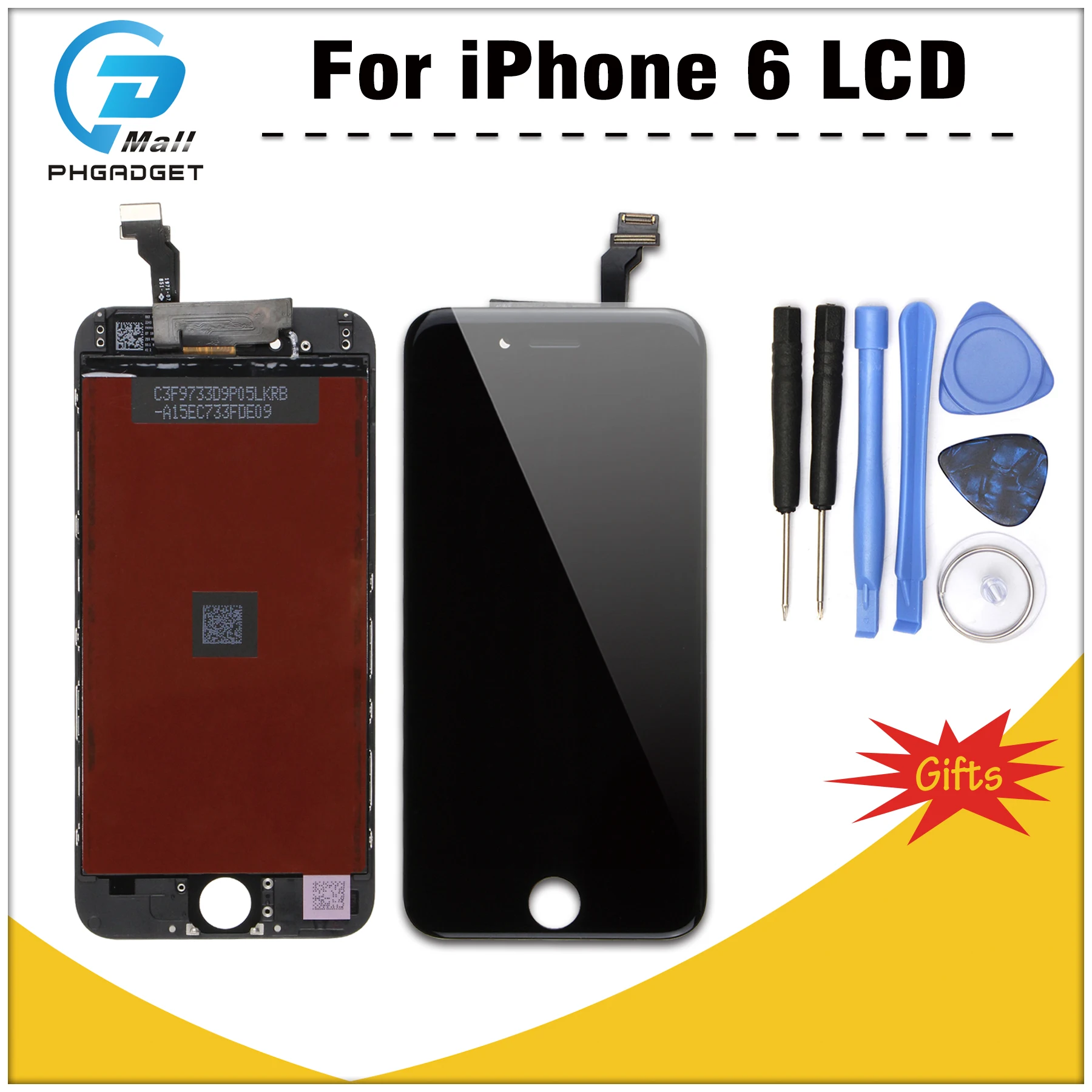 AAAA дисплей ЖК для iPhone 6 экран в сборе дигитайзер 6G Замена lcd s| |