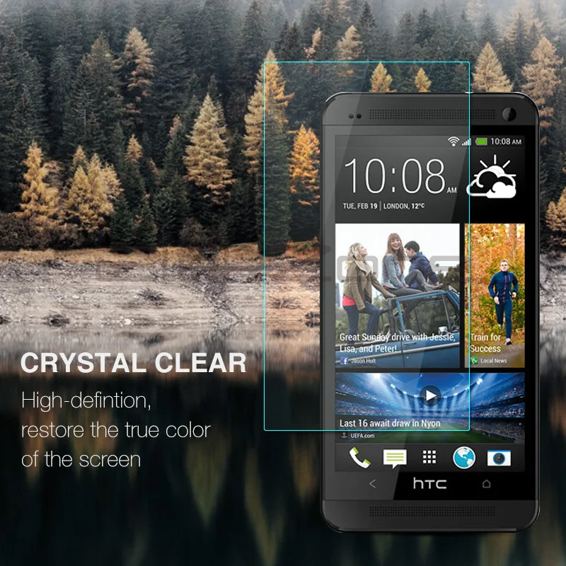 3 шт закаленное стекло для экрана телефона с нанопокрытием 9H HD стеклянная плёнка