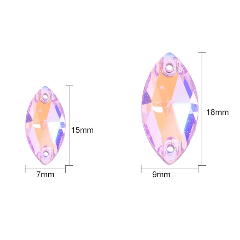 Polaris Jet Black Glass Water-Droplets Silver Bottom Sew On Rhinestones Handicraft For Decoration/Garment Accessory | Дом и сад