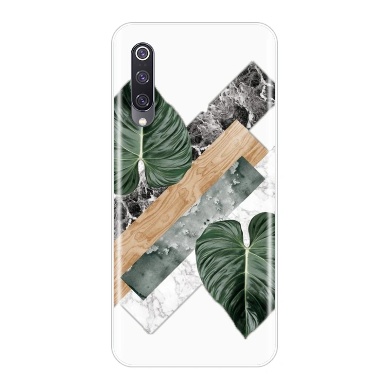 No.3 Чехол для телефона Xiaomi Mi A3 9 SE, мягкий ТПУ эстетический цветок с цветочным рисунком, красивая задняя крышка для Xiaomi Mi 9T 8 PRO, силиконовый чехол - Цвет: No.3