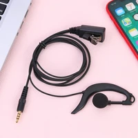 3 5mm g type ptt headset earpiece earphone for xiaomi mijia 1s walkie talkie pu wire tensile and more durable with long life