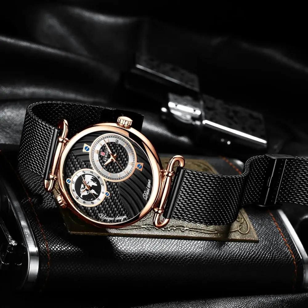 Часы наручные мужские кварцевые в стиле унисекс люксовые брендовые деловые с