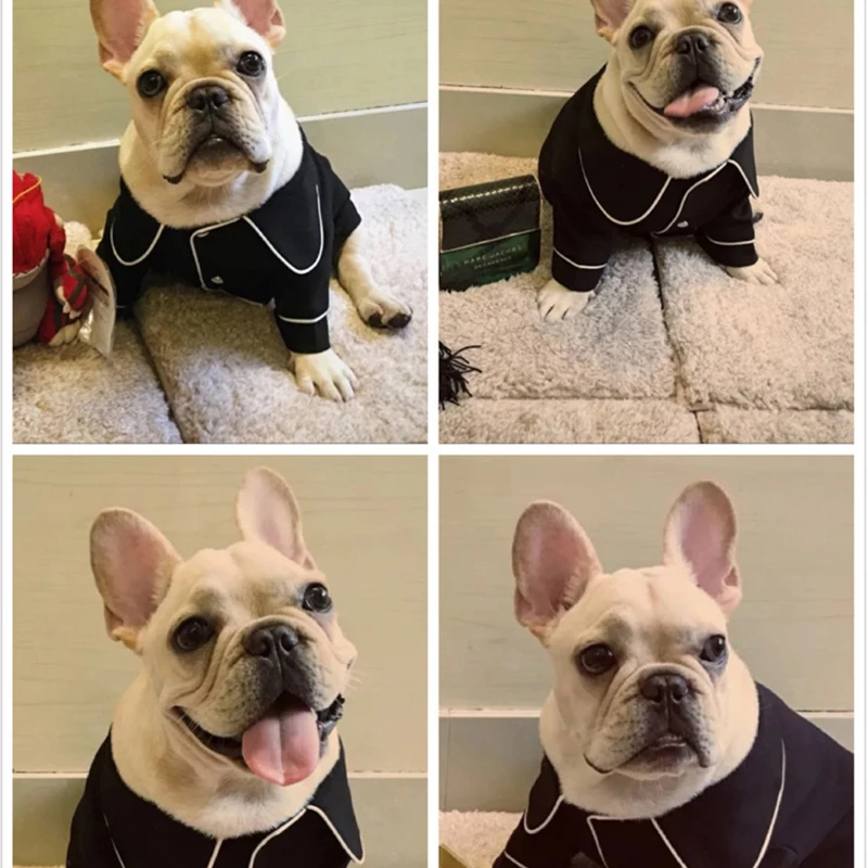 Уютная пижама для собак зимний комбинезон животных одежда маленьких средних