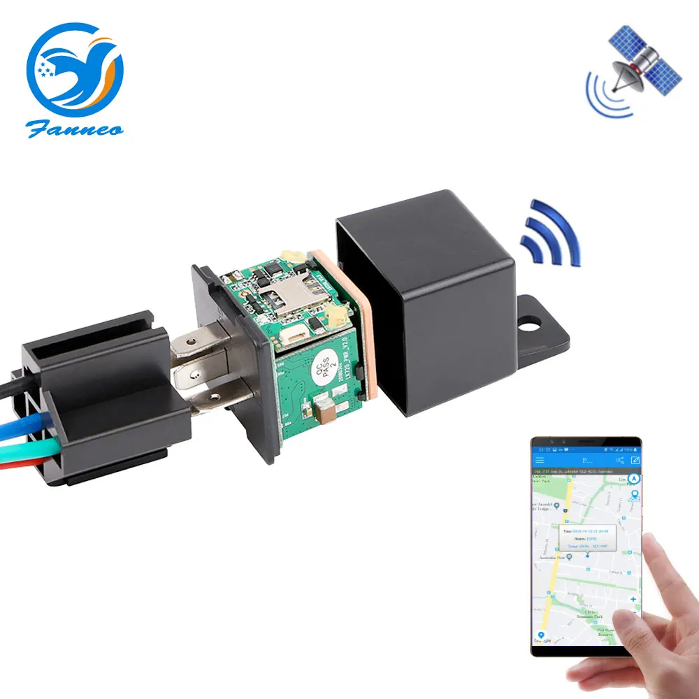 Мини реле LK720 Автомобильный gps трекер с отключением топлива локатор 10 50 в широкий