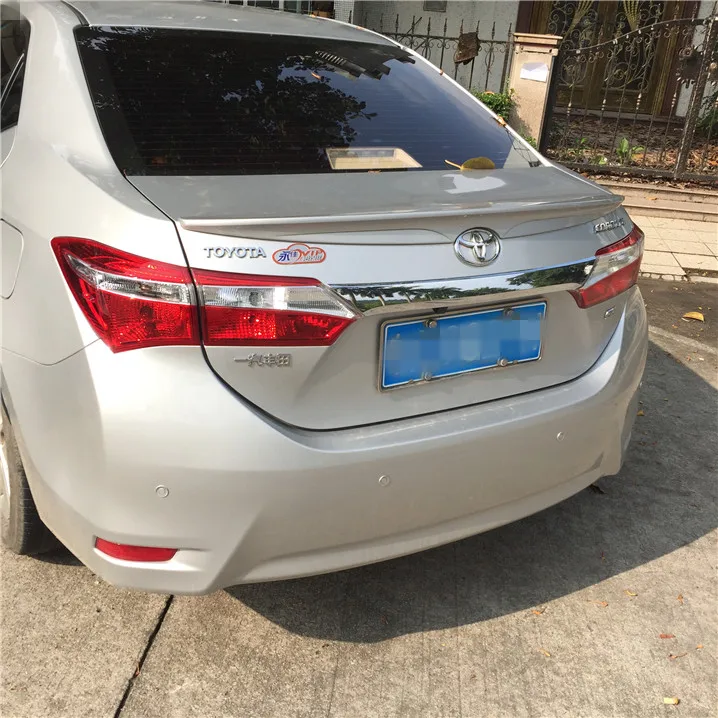 Спойлер для Corolla высококачественный спойлер из АБС-материала заднего крыла