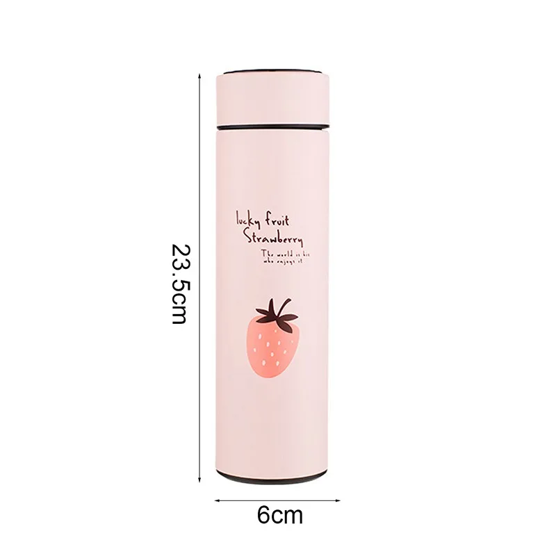 Умная термобутылка 500 мл термос из нержавеющей стали бутылка для воды детей