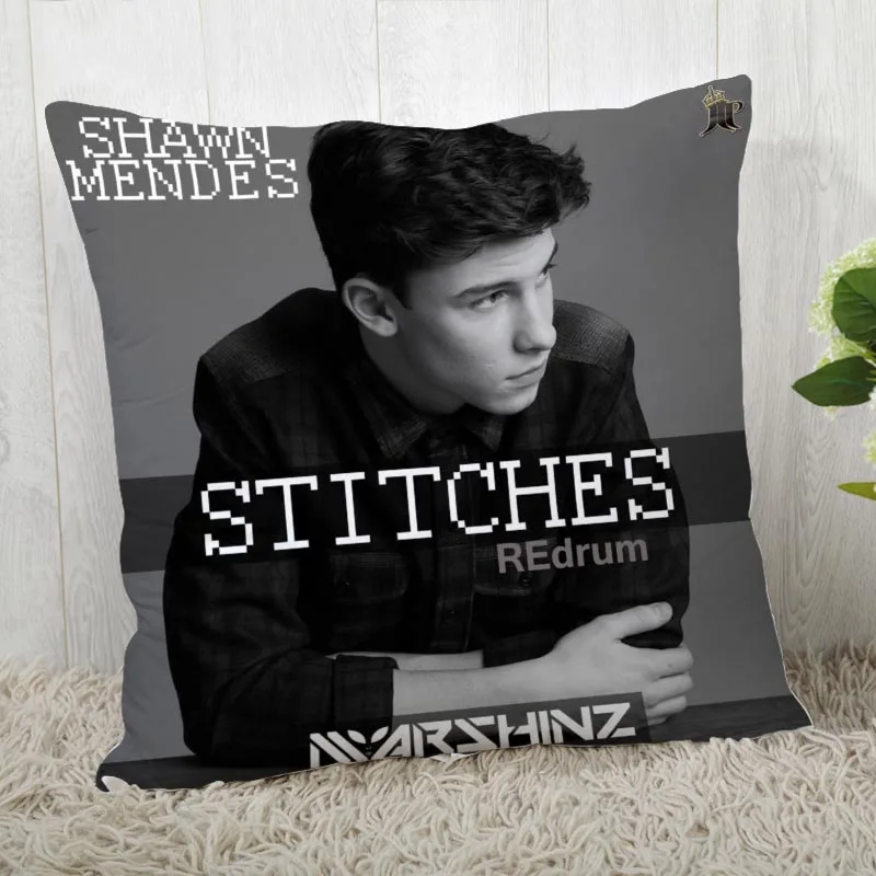 Best Shawn Mendes декоративная Свадебные наволочки на подушку индивидуальный подарок для(с одной стороны) наволочки с принтом - Цвет: 9