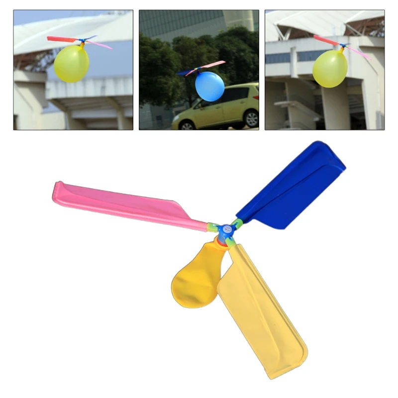 

Creativity Balloon Helicopter Fun Fly Toys Educational Outdoor Sport Party Favor 2022 New