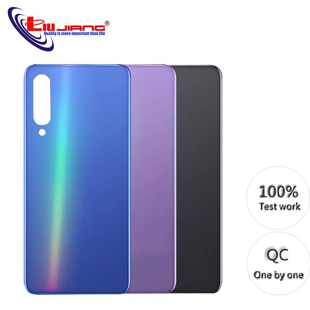 Задняя крышка для аккумулятора Xiaomi Mi 9 SE задняя задней панели Mi9 стеклянная