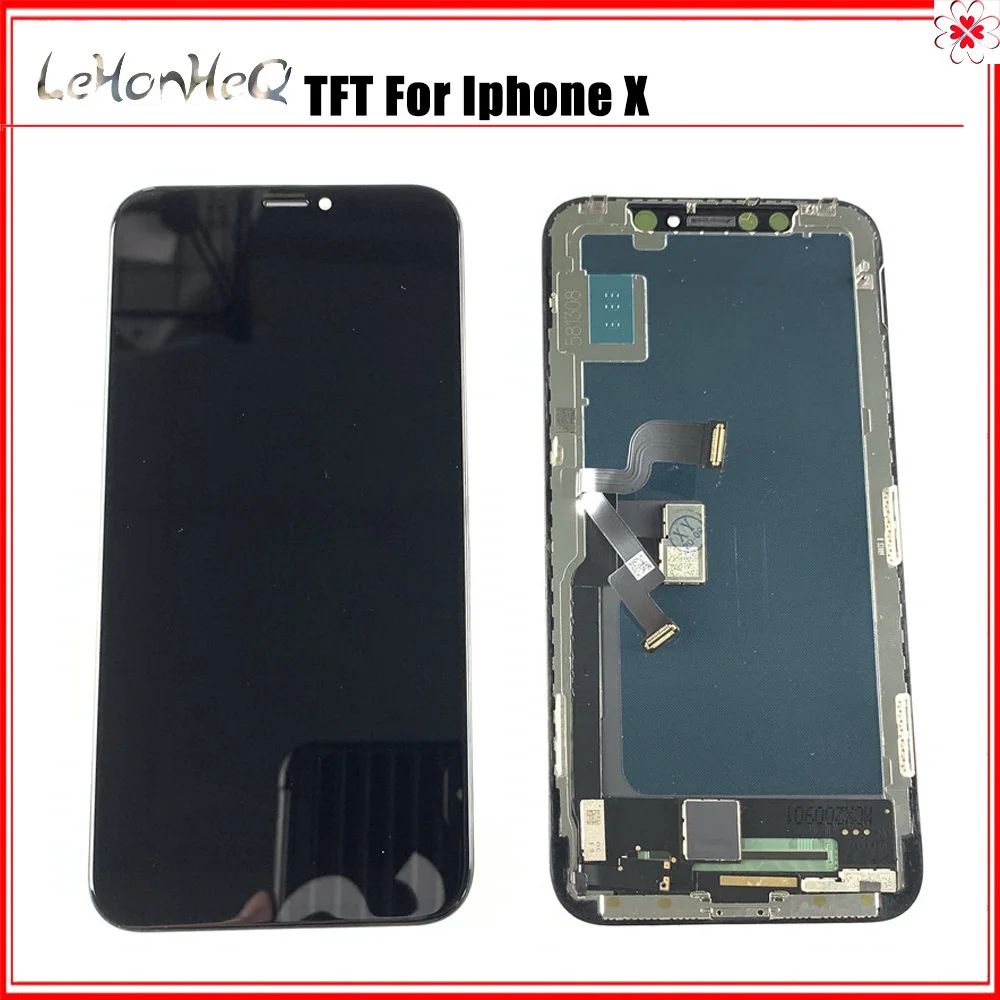 

Для iPhone X ЖК-экран сенсорный дигитайзер сменный дисплей в сборе без битых пикселей