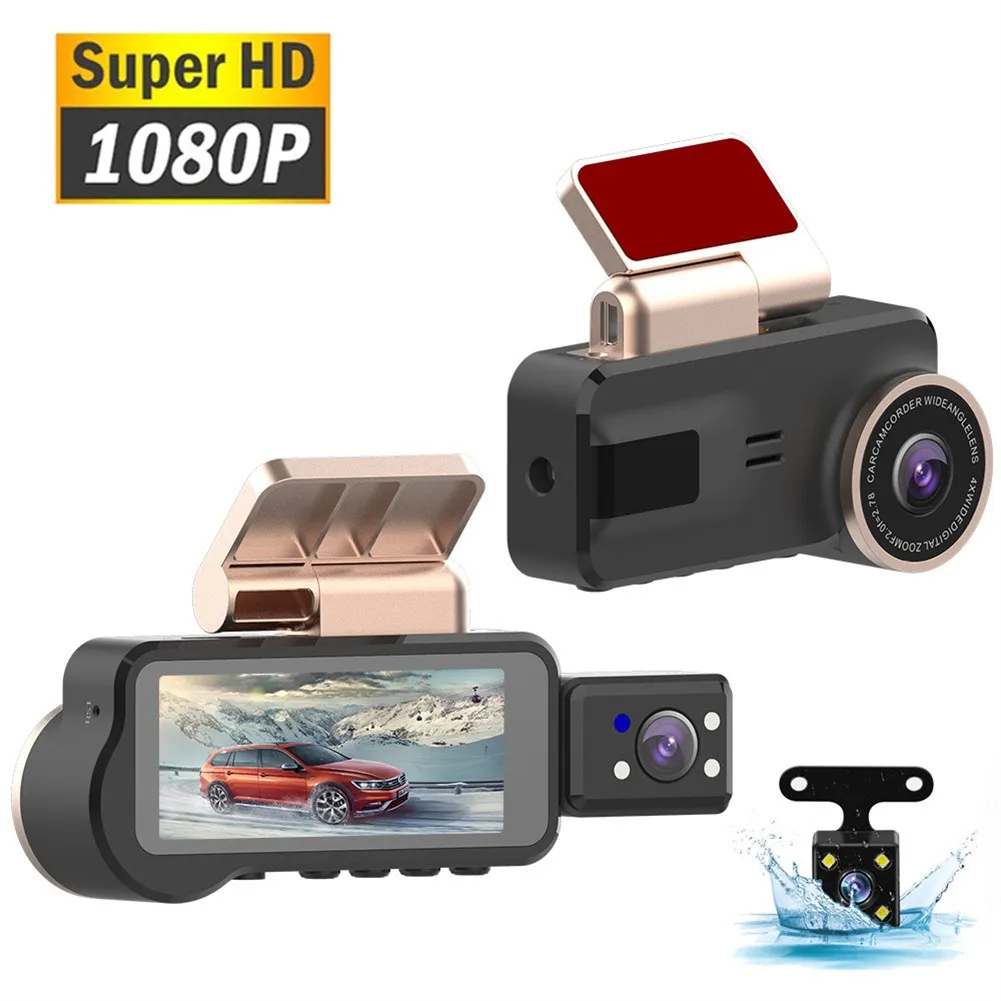 

3,16 дюймовый автомобильный видеорегистратор, видеорегистратор Full HD 1080P, видеорегистратор, устройство записи вождения, широкоугольный регис...