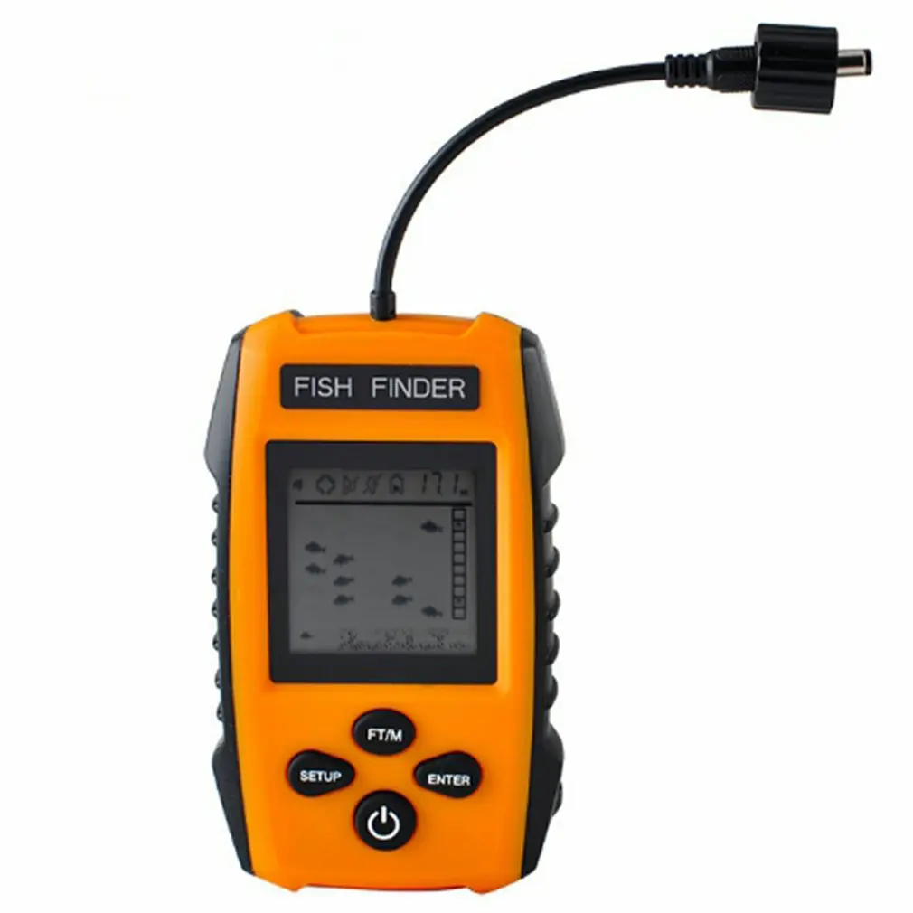 

Проводной рыболокатор со звуковой шкалой для поиска рыбы