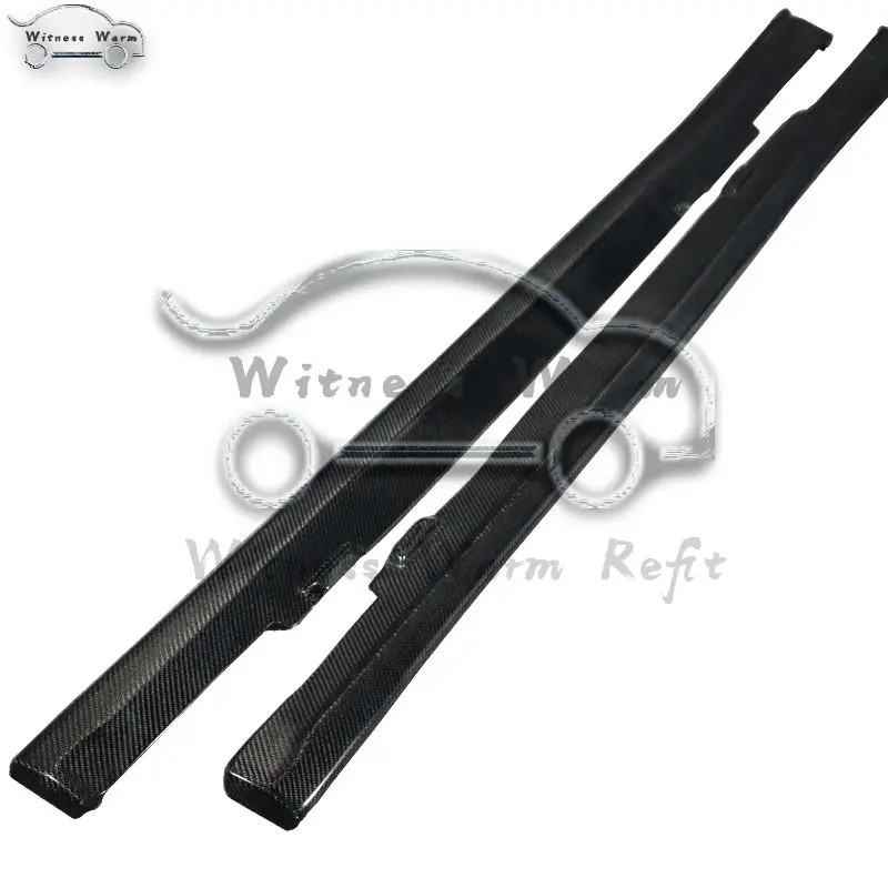 Комплект боковых юбки из углеродного волокна для бампера и губ Honda CIVIC 16 17 седан 10