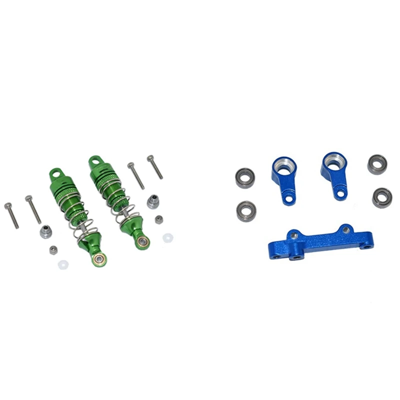 

1 Set Metal Front Shock Absorbers Damper & 1 Set Metal Steering Group Assembly