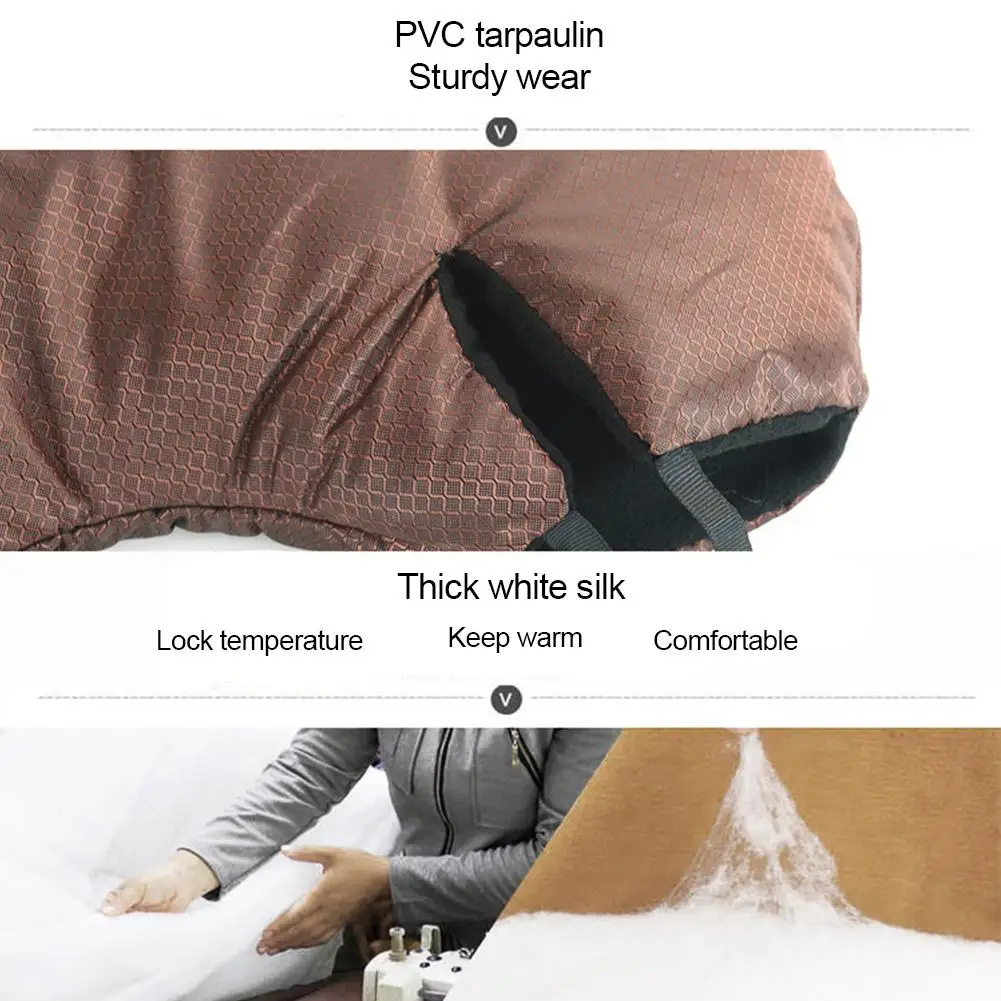 Зимние перчатки на руль для электрического автомобиля мотоцикла скутера толстые