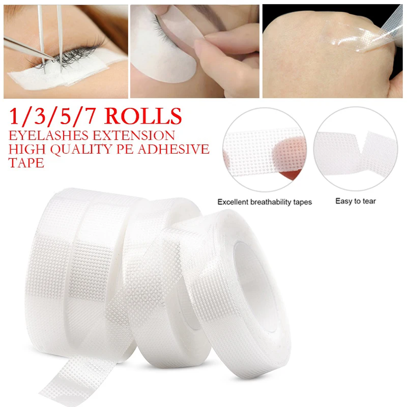 Полиэтиленовая лента для наращивания ресниц 1/3/5/7 шт.