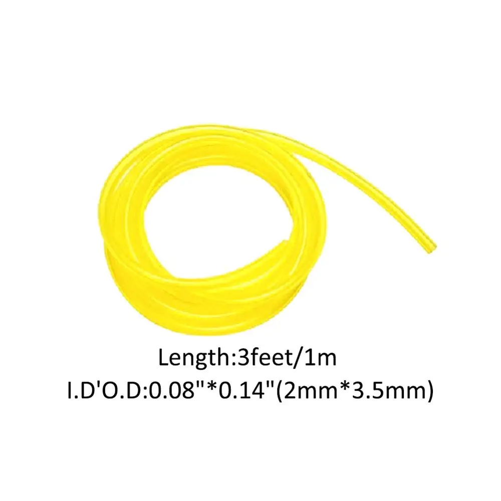 Диаметр топлива для мотоцикла велосипеда 1 метр внутренний диаметр 3 мм * 5 6 желтая