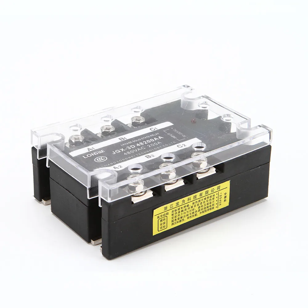 3-фазное твердотельное реле от переменного тока до 60 А 80 100 120 150 200 24-280 В 24-660-1200 CE |