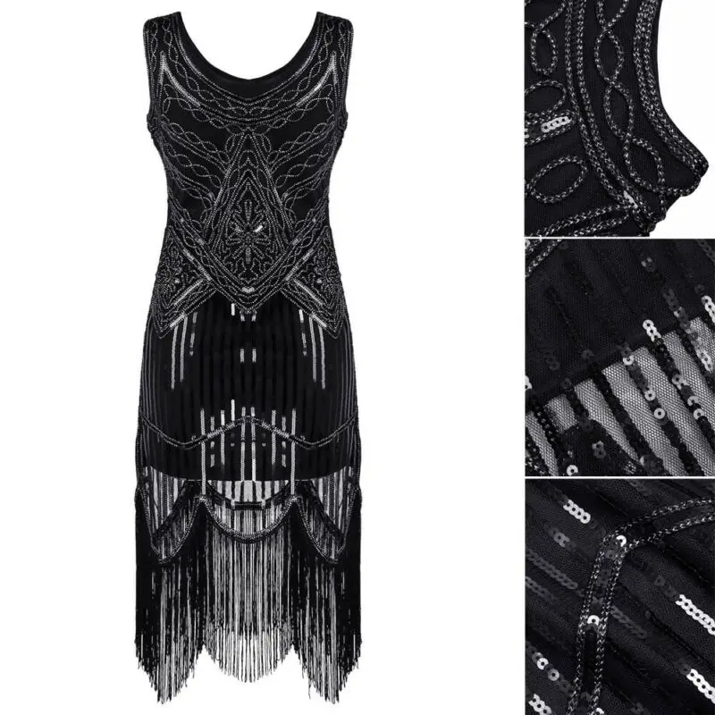 Винтажное платье без рукавов с кисточками костюм вечерние летние Клубные платья