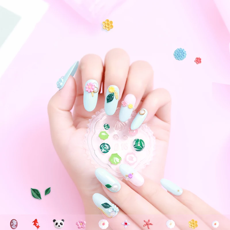 3D маникюрная силиконовая форма трафареты для ногтей резьба штамповочная