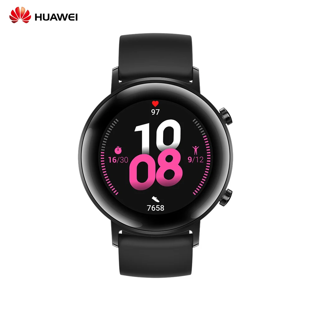 HUAWEI WATCH GT 2 Smartwatch 42 мм 46 мм 5ATM GT2 BT умные часы водонепроницаемые спортивные BT 5,1 gps сердечного ритма кровяное давление для мужчин и женщин