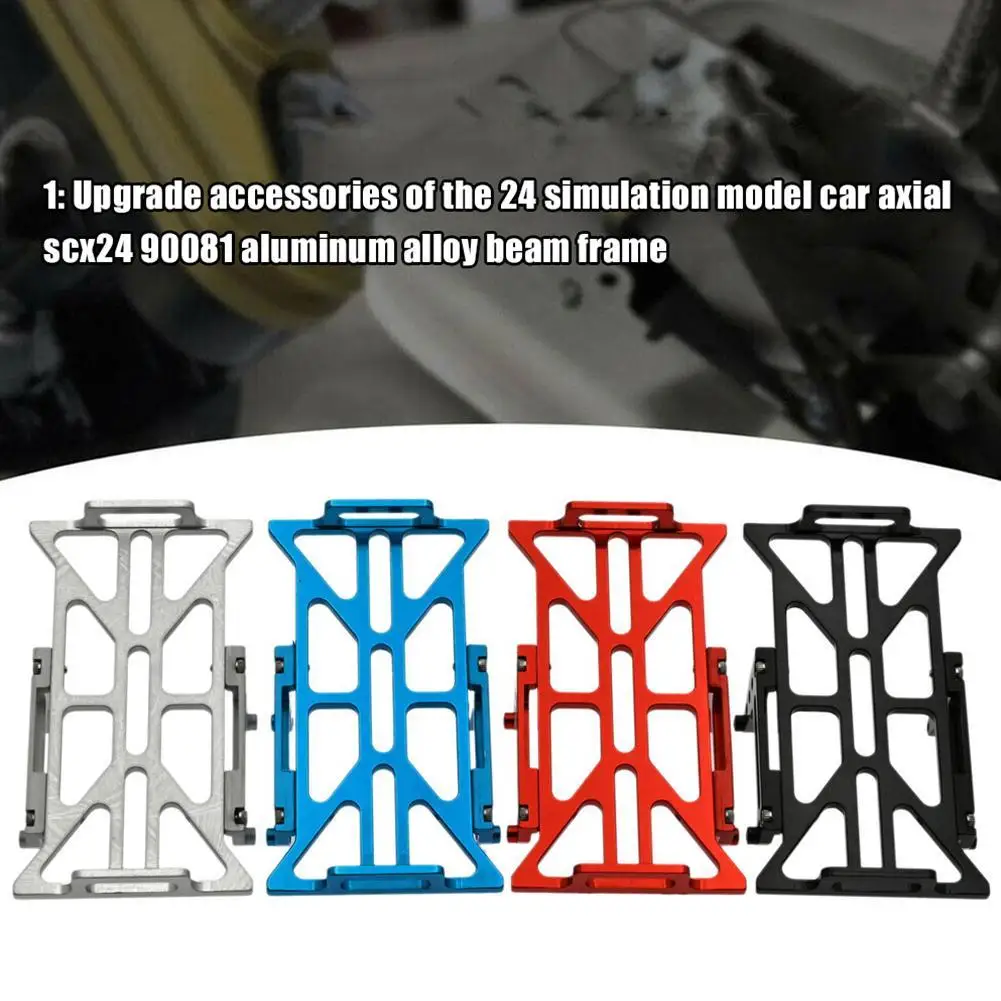 

1 Set Metal Aluminum Alloy Battery Holder Bracket Frame Car 1/24 Remote Hot Control RC Model SCX24 For Simulation AXial X1C0