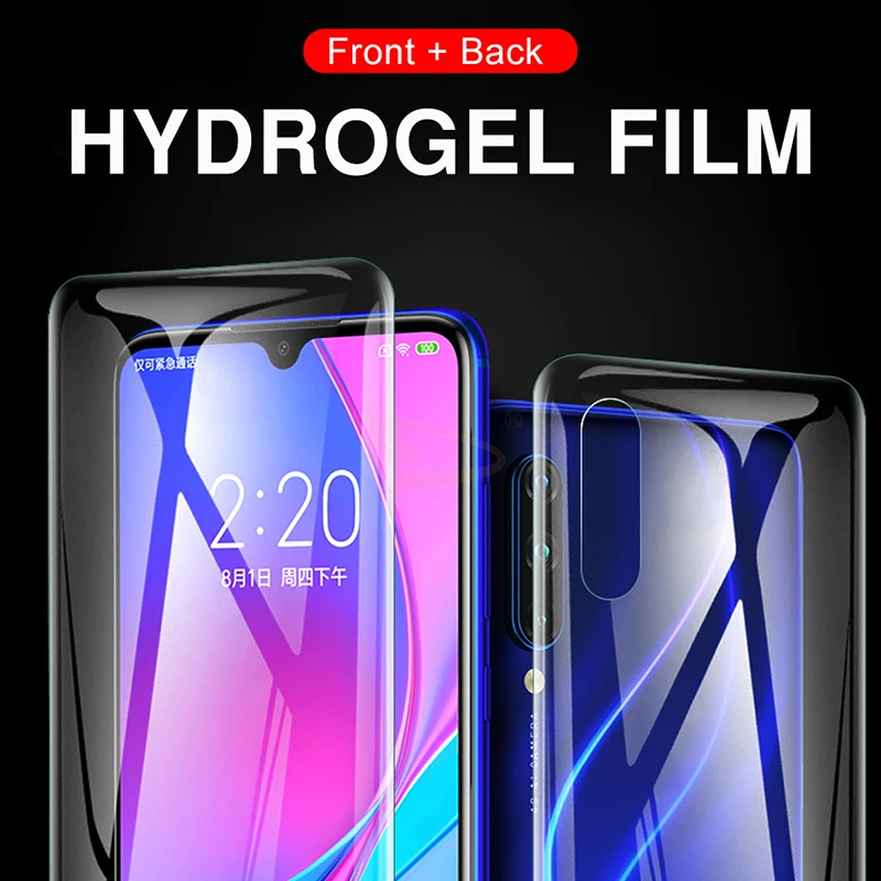 Мягкая Гидрогелевая пленка для защиты экрана Xiaomi mi 9 t pro se mi9 mi9t закаленное стекло