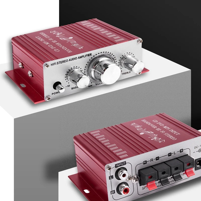 RCA 2CH Hi-Fi стерео усилитель MP3 динамик для автомобиля DVD Мини Мото | Электроника