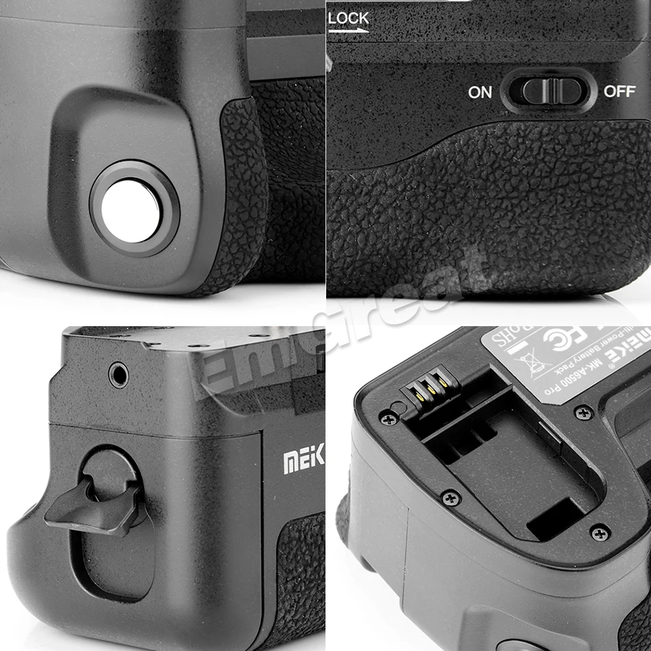 Meike MK A6500 Pro батарейный блок со встроенным пультом дистанционного управления 2 4