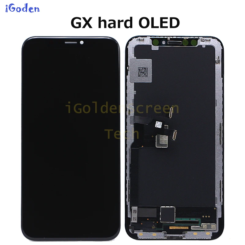 Высокое качество OLED Замена для iphone X ЖК-дисплей с кодирующий преобразователь сенсорного экрана в сборе для iphone X ЖК-экран