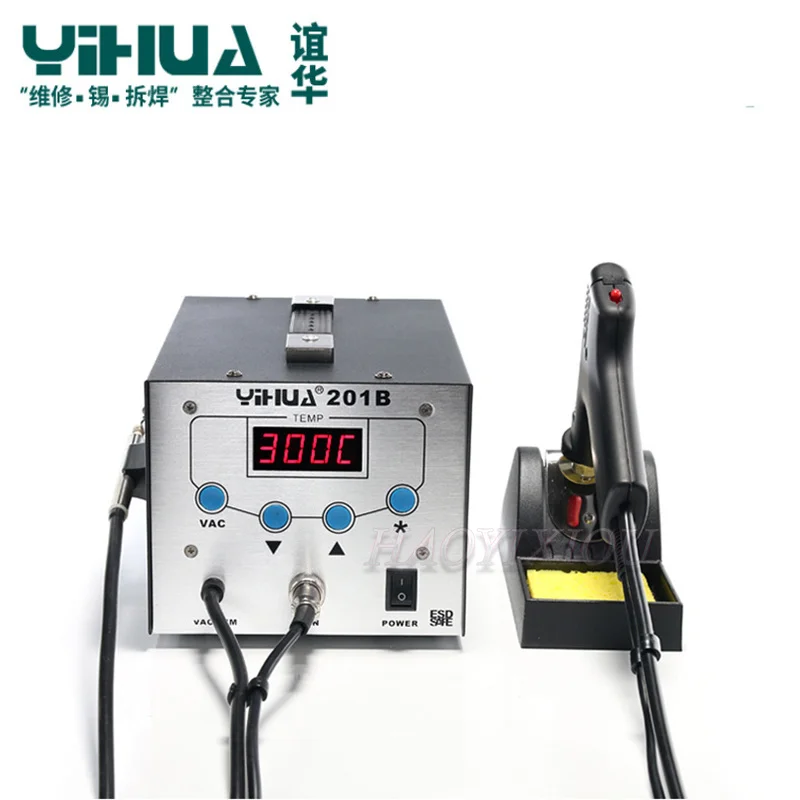 YIHUA 201B BGA электронный высокочастотный вакуумный всасывающий оловянный пистолет