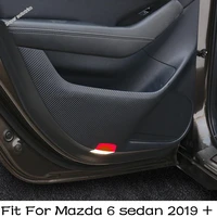 lapetus interior accessories fit for mazda 6 sedan 2019 2021 car inner door panel protection anti dirty film stickers 4pcs