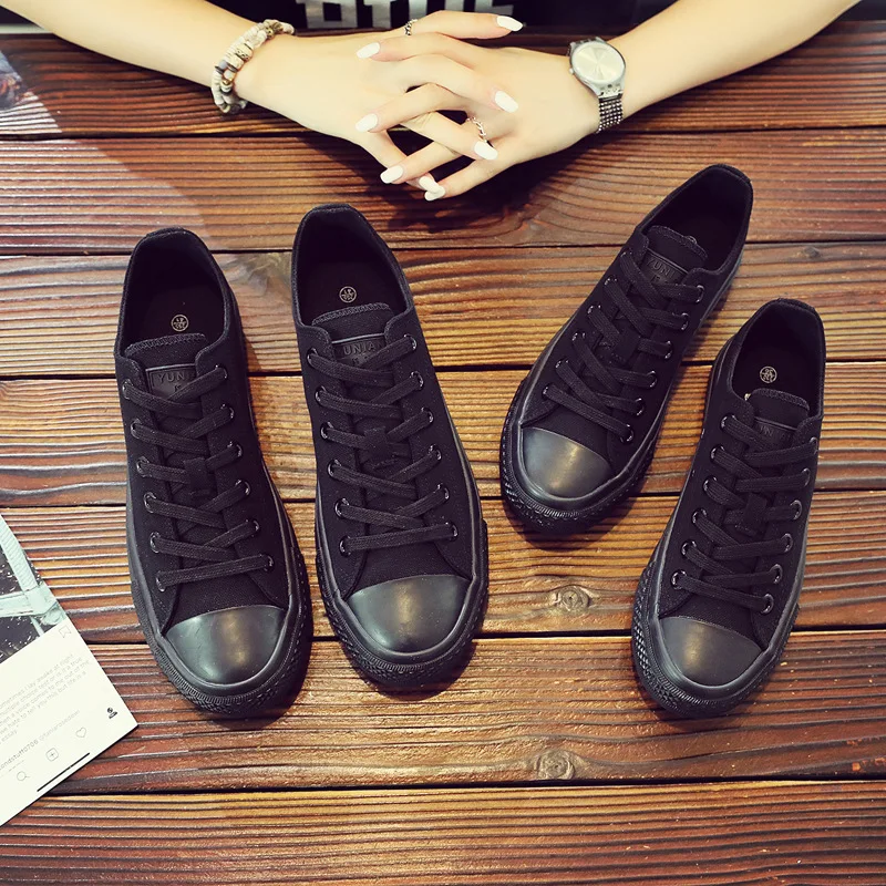 Женская парусиновая обувь Цвет лимонно желтый Однотонная простая Стильная